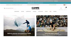 Desktop Screenshot of campz.ch