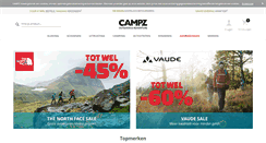 Desktop Screenshot of campz.nl